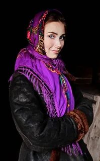 Сельская красавица