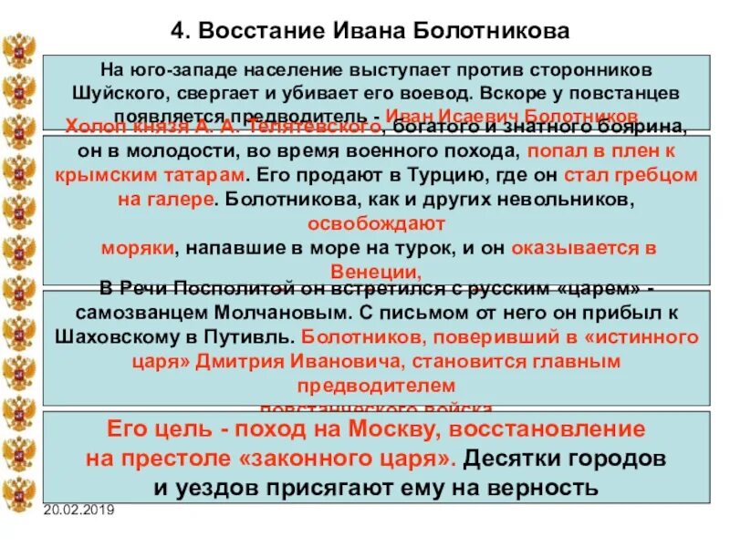 Восстание ивана. Восстание Ивана Болотникова. Иван Исаевич Болотников восстание. Восстание Ивана Болотникова требования восставших. Итоги Восстания Ивана Болотникова.