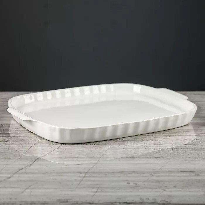 Поднос белый. Поднос белый. Поднос из дерева. Поднос белый. Поднос ажур 30,5х43 м 1114 (15/1).