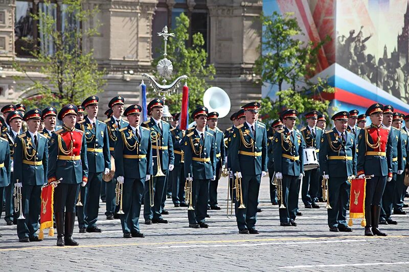 Военный оркестр Московского гарнизона. Оркестр парад Победы Москва. Фанфаристы на параде. Сводный военный оркестр ВМФ.