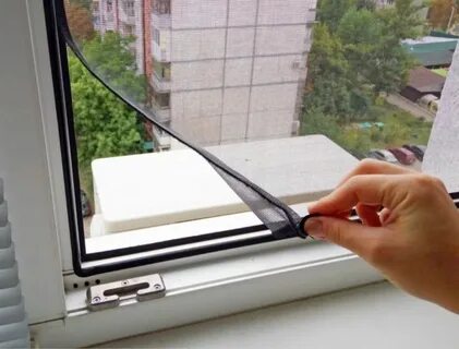 Как приделать москитную сетку