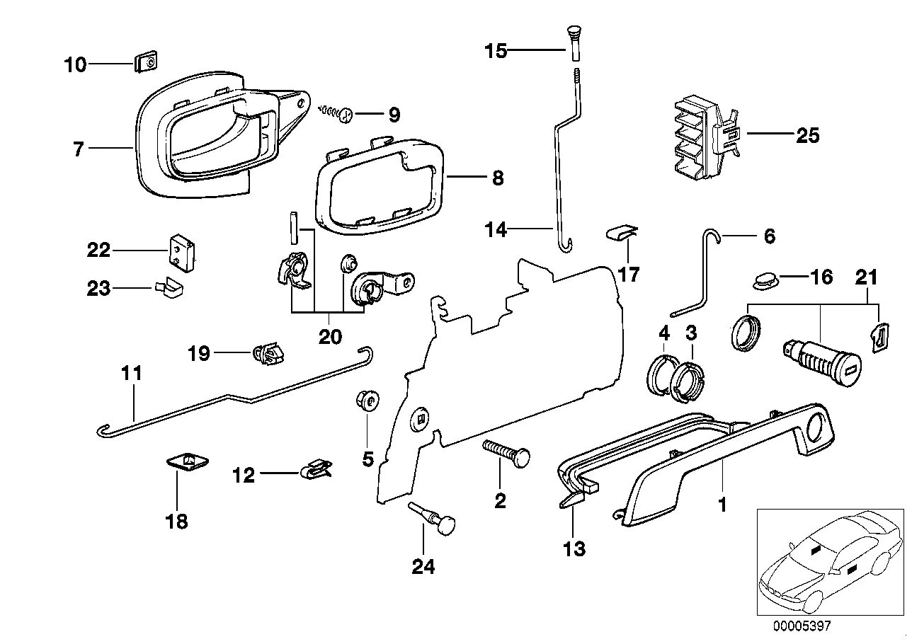 51 21 4 5 5. Замок двери BMW e36. Тяга ручки двери БМВ е36. Привод замка двери БМВ 34. Схема механизма замка BMW e38.