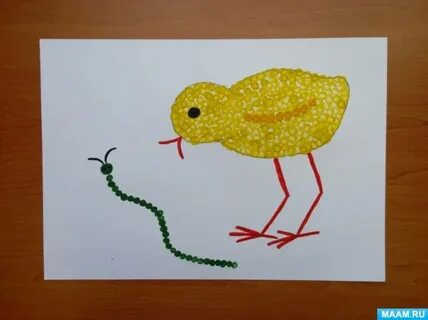 Рисуем ватными палочками 2 класс