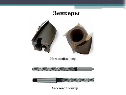 Зенкера развертки