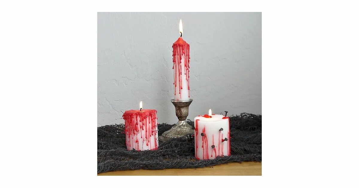 свечки внутрь