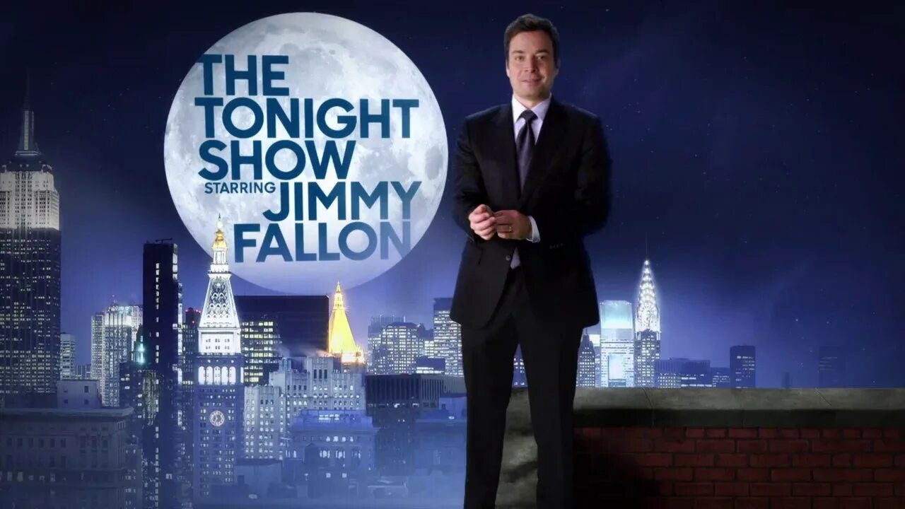 Tonight he comes. Tonight with Jimmy Fallon. Tonight. He Tonight show starring Jimmy Fallon на NBC. Шоу Джимми Фэллона u2.