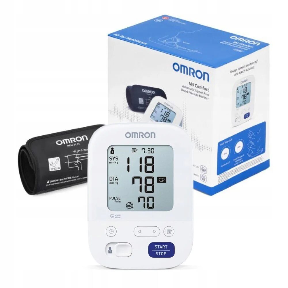 Купить омрон м3. Тонометр Omron m3 Comfort (hem-7134-e). Омрон м3 комфорт. Тонометр Omron m3 Comfort. Омрон тонометр с манжетой 360.