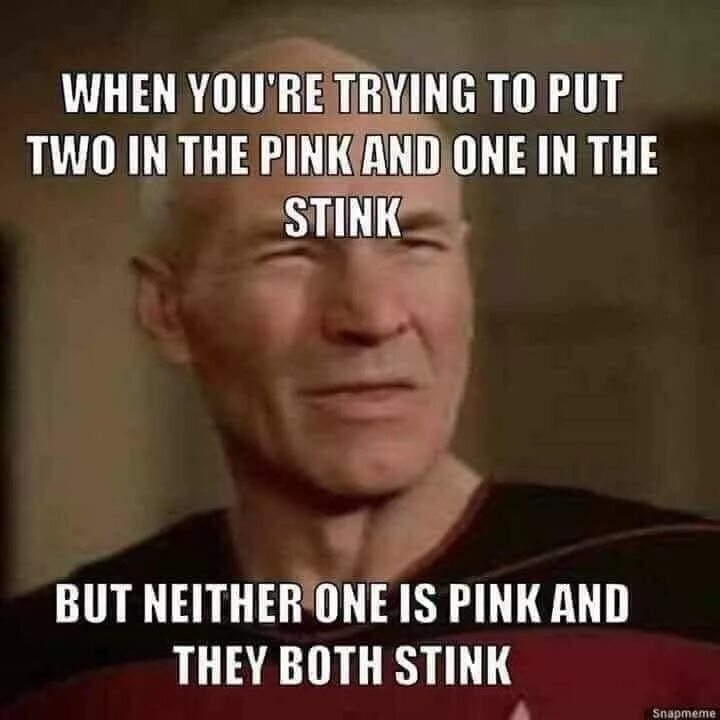 When you phoned me i. You stink перевод. Two in the Pink, one in the stink. Я вижу вы человек высокой культуры станк. I still say they stink.