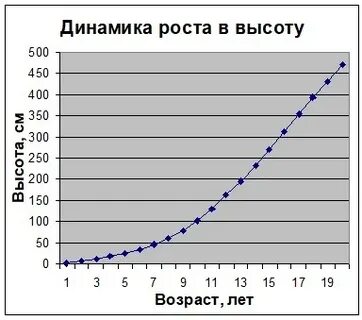 Скорость роста в год