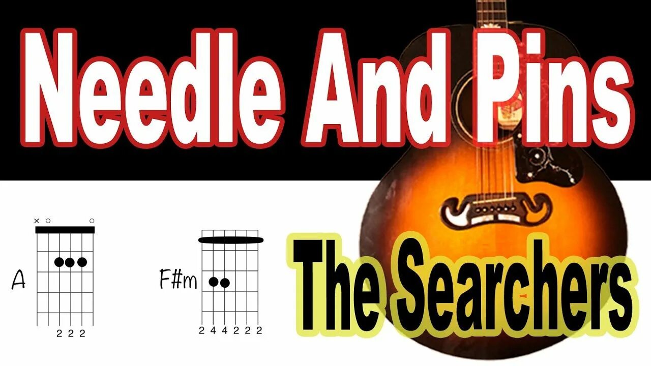 Игла на гитаре. Searchers "Needles & Pins". Smokie Needles and Pins. 04 - Searchers, Needles and Pins. Ramones Chords.