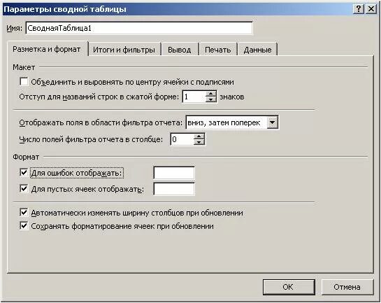 Динамический список. Группировка категорий номенклатуры. Поля ввода открытки. Недопустимое поле. Группировка для презентации.