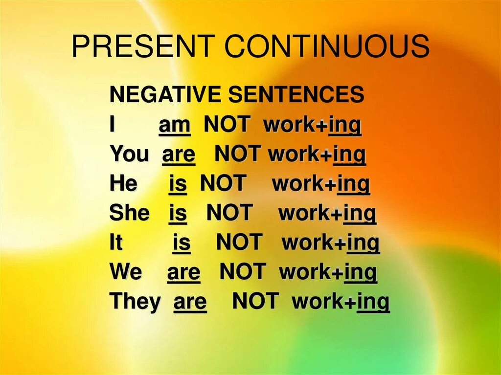 Present Continuous. Present Continuous positive sentences. Презент континиус affirmative. Present Continuous positive. Present pent