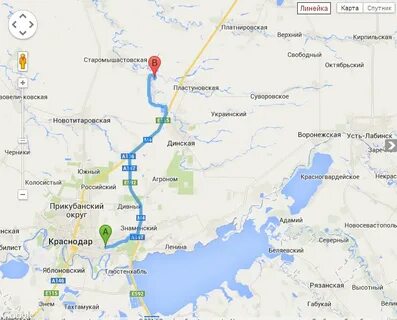 Платнировская краснодарский край на карте