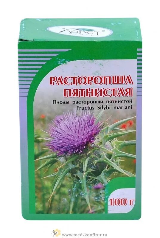 Препараты расторопши пятнистой плоды обладают