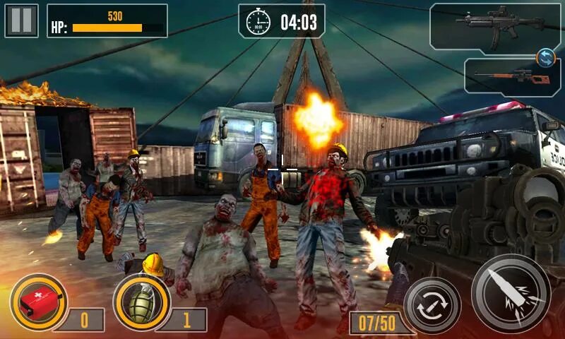 Зомби апокалипсис игра Dead target. Contract killer zombies