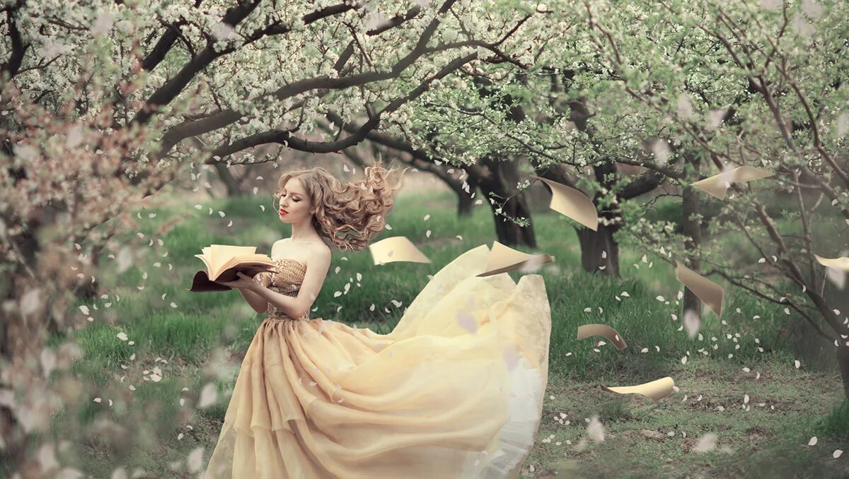 фотосессия в цветущих деревьях. аверин александр николаевич художник. винсент ромеро редондо. александр аверин художник картины. иштван чок (ум.