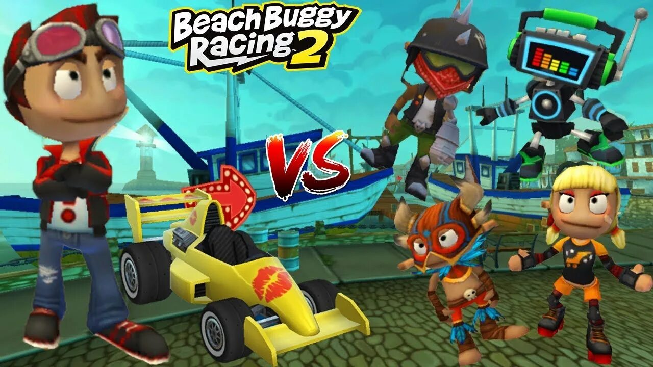 Бб в играх. BB Buggy Racing 2. Бич багги рейсинг 2 рез. Бич багги рейсинг 2 геймплей. BB Racing 2 персонажи.