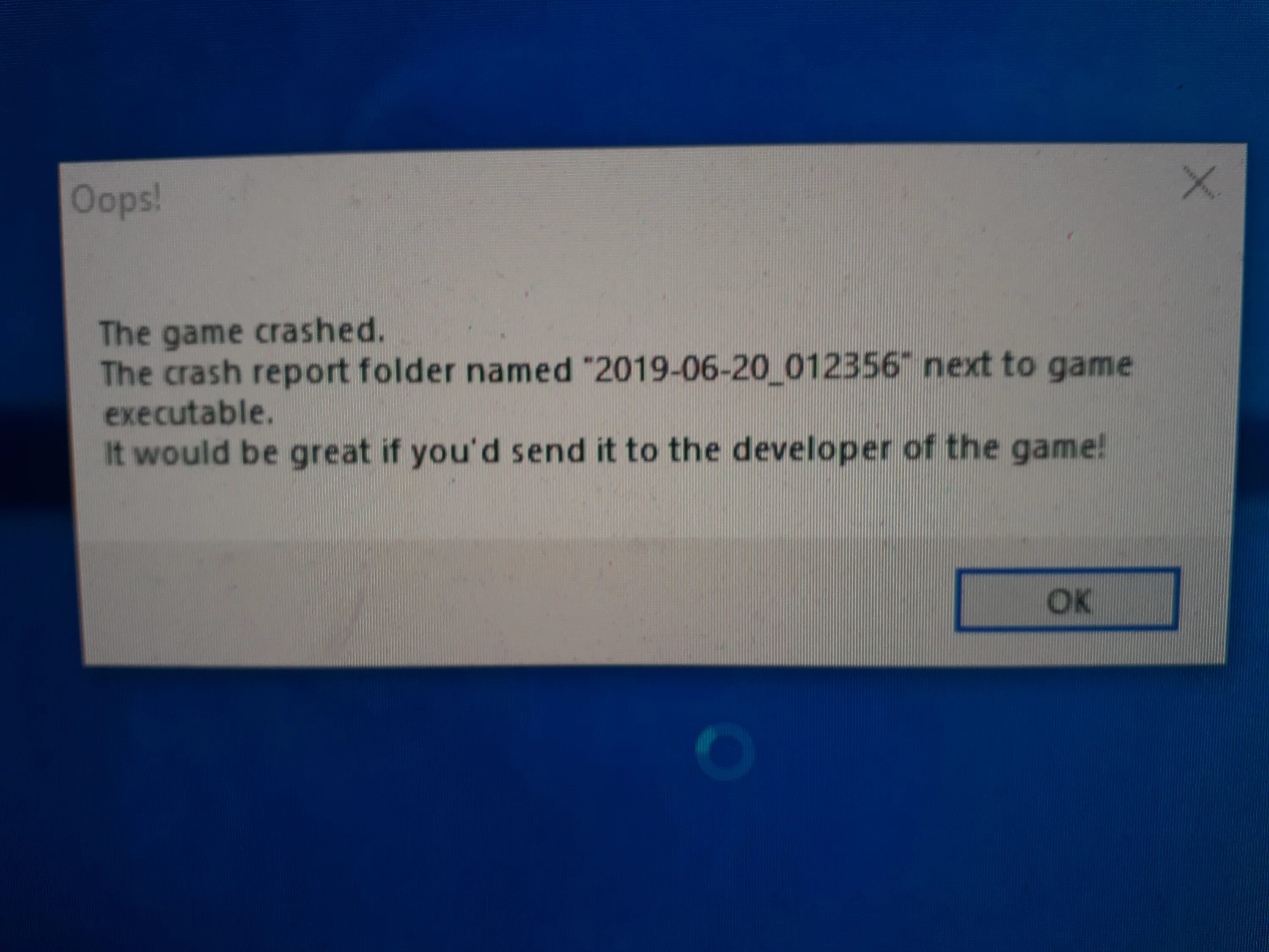 Game has been crashed. Краш игры ошибка. Игра вылетела ошибка. Краш это вылет из игры. Ошибка вылет из игры.