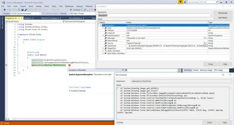 System argumentexception