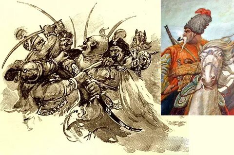 Иллюстрации к тарасу бульбе