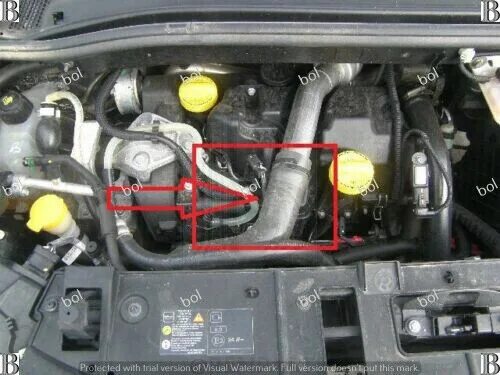 Как снять двигатель к9к Assembly of the lower part of the engine (Renault Megan 2, 2002-2009, petrol)