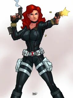 Black Widow by adagadegelo.deviantart.com on @DeviantArt Marvel Avengers Co...