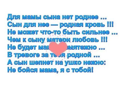 Сын страны стих