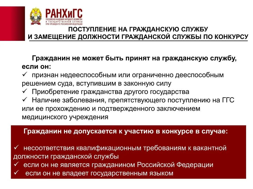 Как замещается должность президента рф. Порядок приема на госслужбу. Поступление на государственную гражданскую службу. Порядок поступления на госслужбу. Конкурс поступление на государственную службу.