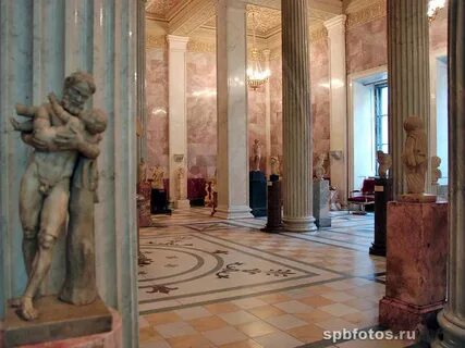 Зал скульптур в эрмитаже
