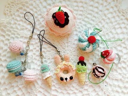 Брелок амигуруми крючком