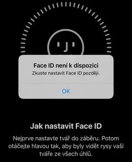 Почему не настраивается фейс айди
