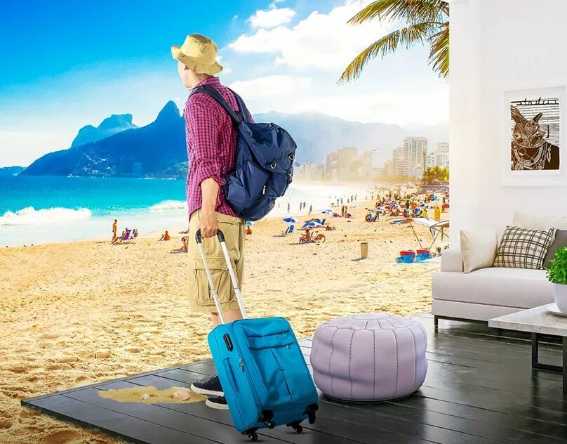 Holiday mania. Реклама туризма. Путешествия креатив. Фотосессии сумок в путешествие. Креативы для туризма.