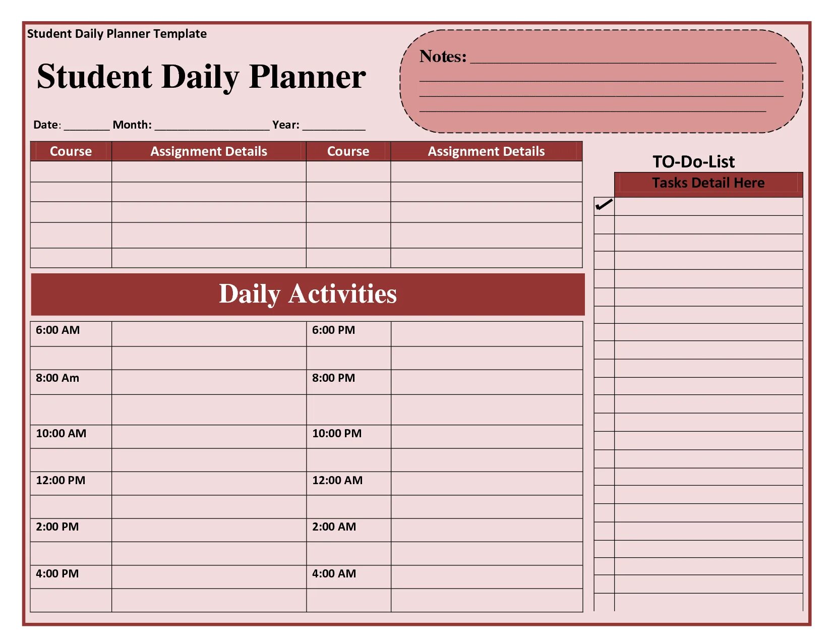 Tasks for details