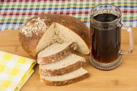 Ржаной хлеб на чае