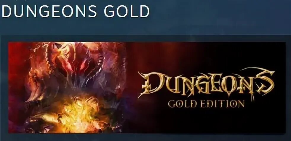 Dungeons - Gold Edition.