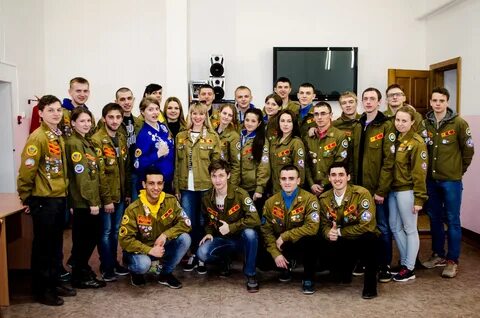 Боец студенческого отряда