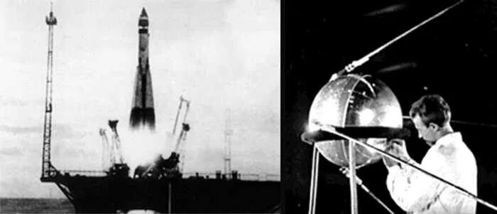 Первый космический аппарат поднявший человека. 4 Октября 1957-первый ИСЗ "Спутник" (СССР).. Первый Спутник 4 октября 1957. Первый искусственный Спутник 1957 г. Байконур Спутник 1957.