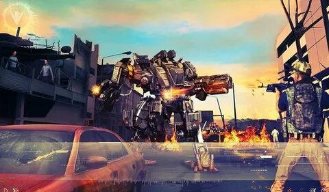 Игра город роботов