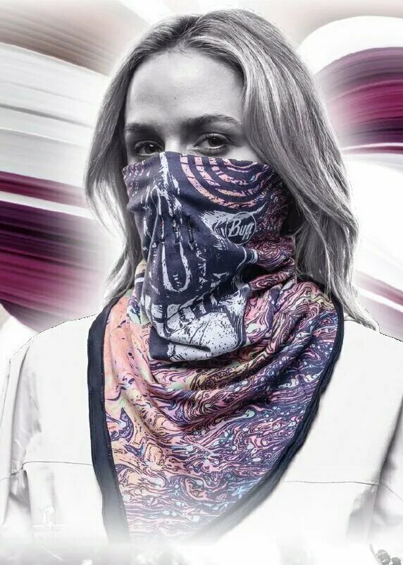 Buff Polar Bandana Magic Eyes Pink. Платок бандана buff. Платок на рот. Шарф маска. Закрыть лицо шарф