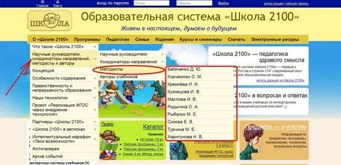 Сайт школа 2100
