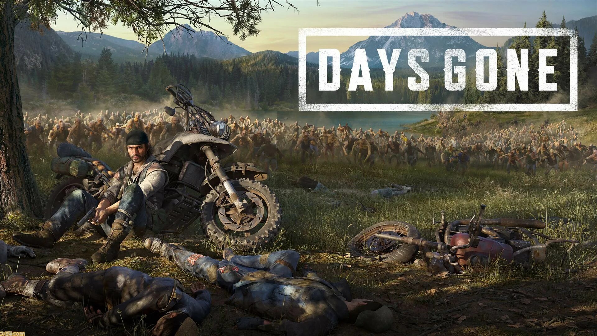 Включи days gone. Days gone. Days gone (жизнь после) (ps4). Игра Days gone 2. Days gone Постер.