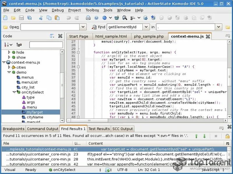 Code context