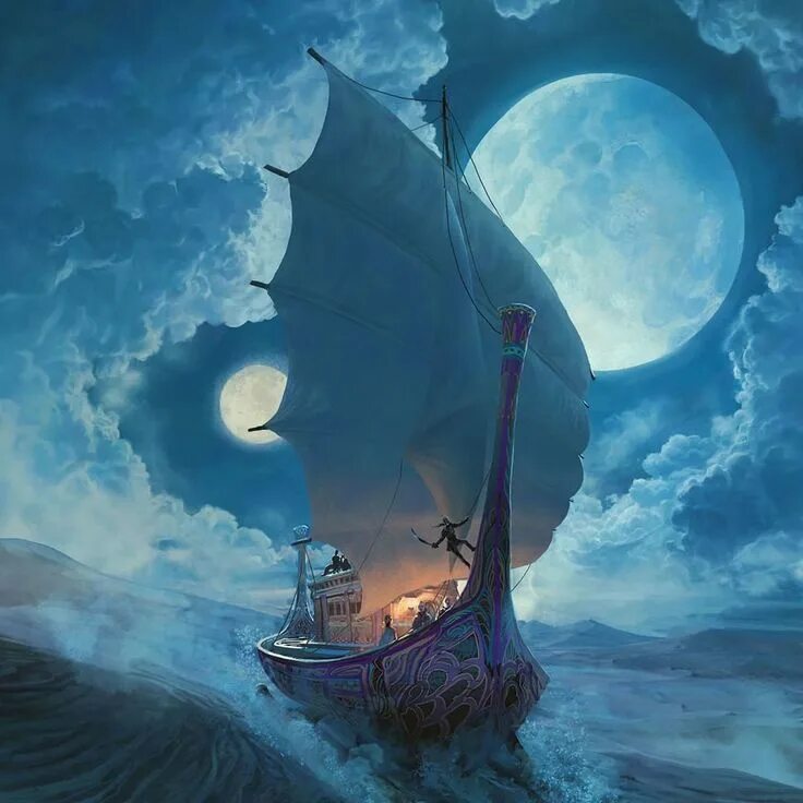 Сон корабль вода. Корабль фэнтези. сказочный корабль. волшебный корабль. парусник фэнтези.