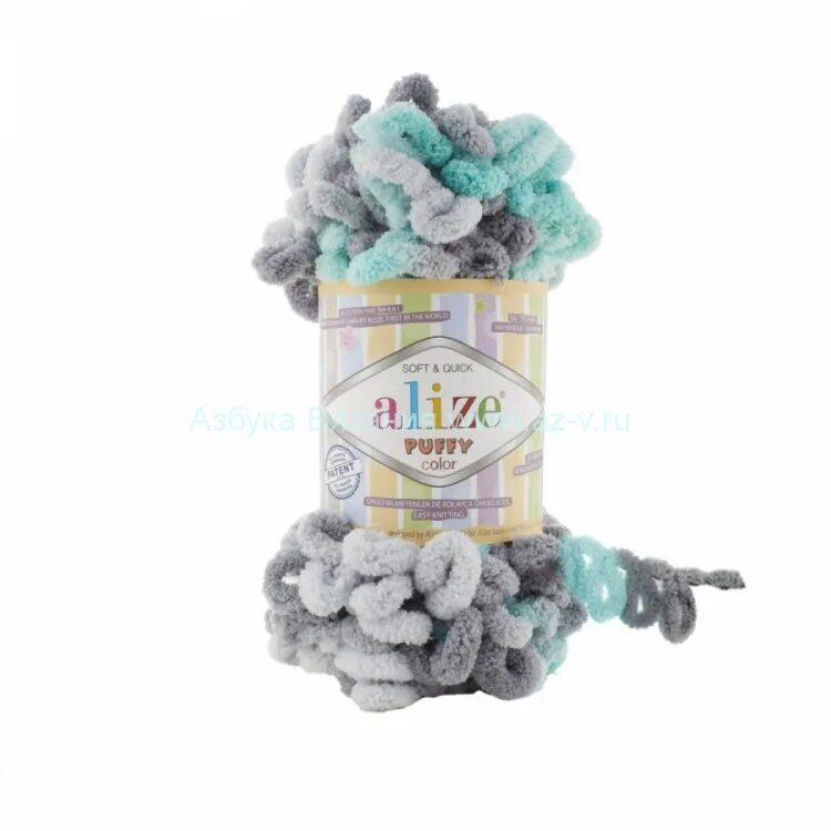 Пряжи alize puffy color
