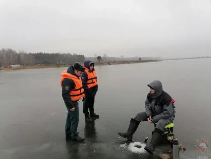 Солигорские рыбаки