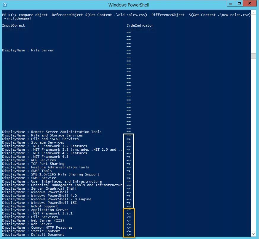 Конвейер POWERSHELL. Расширенные возможности POWERSHELL:. Типы параметров POWERSHELL. Пример применения конвейера в POWERSHELL. Compare 2 texts