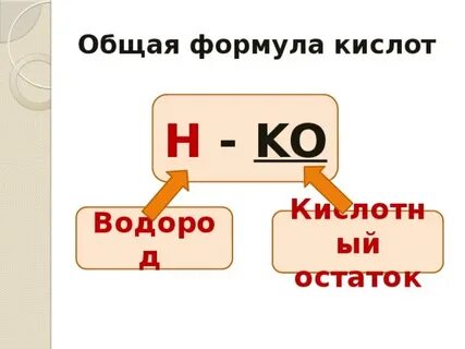 5 кислот в химии