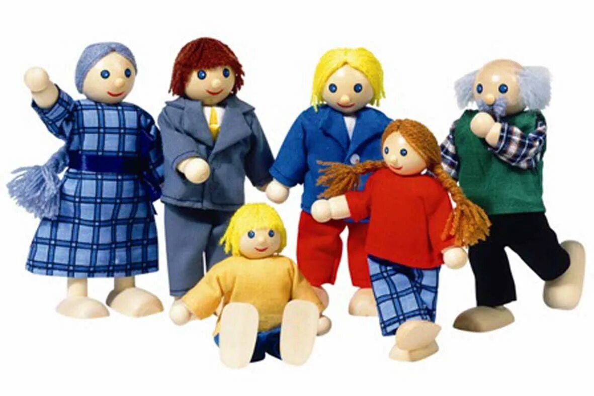 набор деревянных кукол семья. куклы барби с детьми. набор кукол семья. куклы барби и кен с дочками. куклы для семейной терапии.