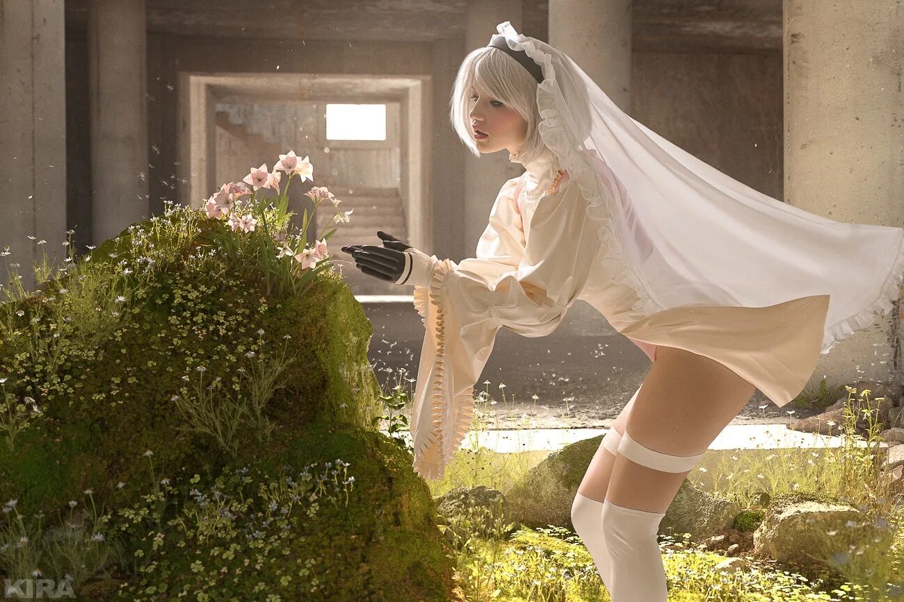 Nier 2b 18. NIER Automata 2b косплей.