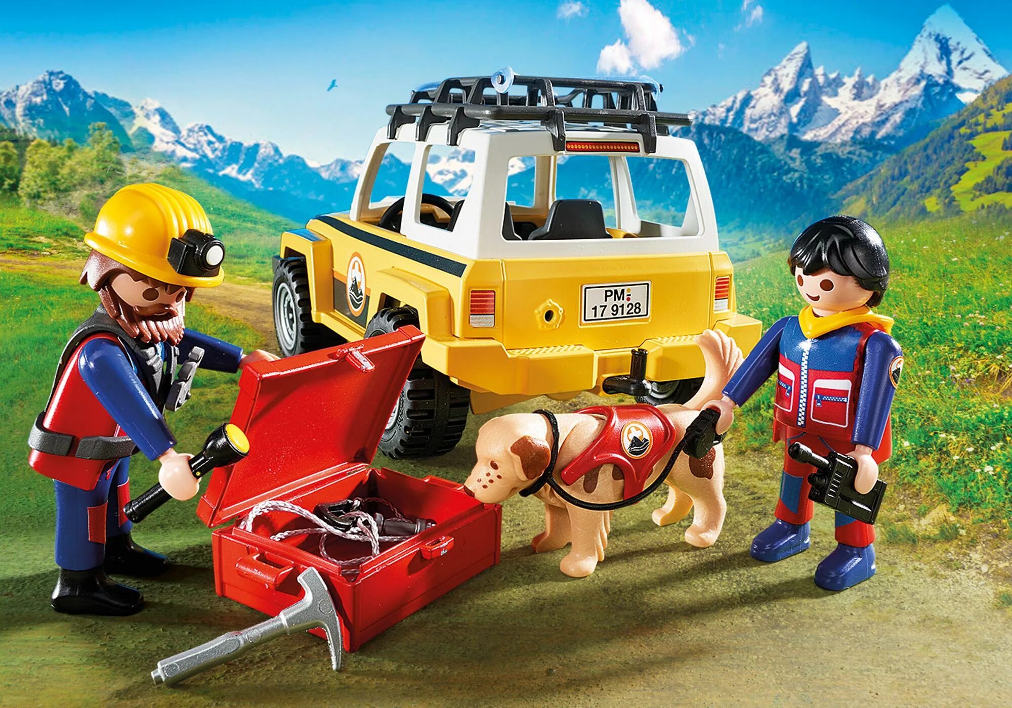 Спасательные машинки. Playmobil 9128. Playmobil 9130. Внедорожник горноспасателей Playmobil.